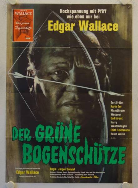 The Green Archer original release german movie poster